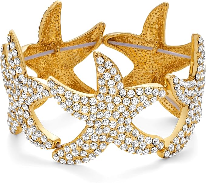 TOVABA Gold Bangle Bracelet for Women Statement Bangle, Non-Tarnish Bold Jewellery Gift for Women
